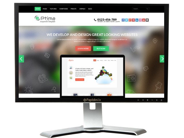 Разработка веб сайта для бизнеса, дизайн № 96