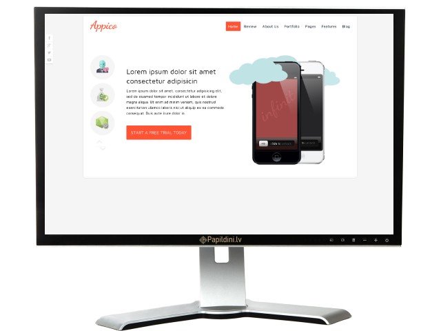 Разработка веб сайта для бизнеса, дизайн № 99